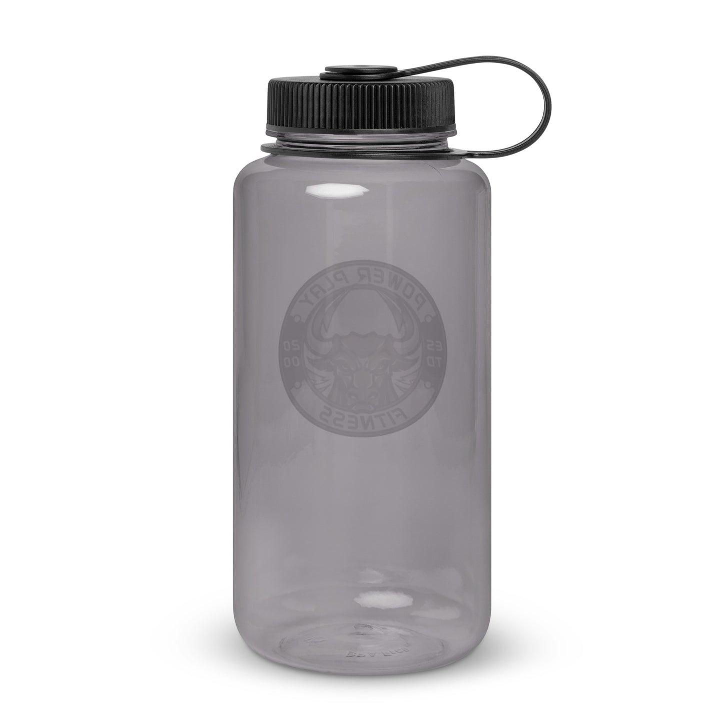 Wide mouth plastic water bottle